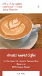 Mobile Screenshot of ameliaislandcoffee.com